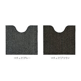 トイレマット おしゃれ 通販 花柄 洗える 滑りにくい 洗濯可 引越祝い 新生活 一人暮らし プレゼント ギフト かわいい カジュアル ピンク ブルー グリーン ブラック 黒 55cm × 60cm