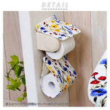 トイレットペーパーホルダー カバー 通販 おしゃれ 2連 二連 トイレ インテリア 新築祝い 引越 引っ越し 新生活 トイレタリー トイレ用品 ボタニカ 南国 ホルダーカバー