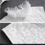 付け襟 付け袖 セット 通販 つけ襟 フリル つけ袖 フェイクカラー つけそで 付け衿 つけえり つけエリ レディース レイヤード 重ね着 女性 学生 おしゃれ オシャレ 上品 可愛い かわいい