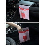 車内 ゴミ袋 30枚 通販 キッチン ゴミ 袋 使い捨てゴミ袋 ポリ袋 31×25cm エチケット袋 嘔吐 便利グッズ 車内グッズ 便利 粘着式 かわいい 小さめ 車内アクセサリー 車用品