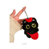 バッグチャーム ぬいぐるみ 猫 通販 黒猫 ねこ ネコ グッズ 猫キーホルダー ぬいぐるみキーホルダー アニマルキーホルダー 動物キーホルダー キーリング キーチェーン バックチャーム