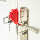 ポータブルドアロック 通販 携帯用ドアロック 在宅ロック 鍵 内カギ かぎ ドアストッパー チェーン セキュリティロック ドア 安全対策 持ち運び コンパクト 軽量 旅行 ホテル 部屋 学生寮