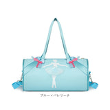 バレエ バッグ 子供 女の子 大容量 通販 バレエバッグ バレエバック ドラムバッグ ドラムバック 肩掛け ロールボストン お稽古バッグ バレリーナ かわいい 可愛い 女児 キュート