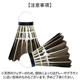 バドミントンシャトル 練習用 通販 バドミントン 羽根 バトミントン シャトルコック 羽 シャトル フェザー 12個 セット 1ダース 黒色 ブラック 初心者 中学生 高校 部活 サークル 練習球