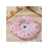 エリザベスカラー ドーナツ 通販 犬 小型犬 猫 ペット用 ソフト 柔らかい クッション 枕 綿入り 傷舐め防止 引っ掻き防止 術後 手術後 介護 怪我 ヘルスケア 装着 簡単 軽量 はっ水