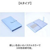 チェキ アルバム おしゃれ 通販 大容量 多機能 チェキ用アルバム 108枚 手帳型 携帯 かわいい 可愛い 男の子 女の子 シンプル オシャレ 全面保護 ポケットアルバム フォトアルバム 収納