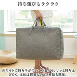 衣類収納袋 クローゼット 通販 衣類収納 ファスナー 折りたたみ 衣類整理袋 衣類 収納 袋 羽毛ふとん 収納袋 羽毛布団 押し入れ 押入れ 収納ケース 衣類ケース 軽量 服 引越し 持ち手付き