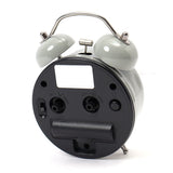 目覚まし時計 子供 女の子 アナログ 通販 目覚し時計 めざまし時計 置き時計 置時計 卓上時計 時計 とけい アラーム クロック おしゃれ かわいい ツインベル ナイトライト コンパクト