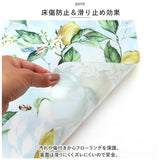 ヨコズナ キッチンマット 120cm 通販 クリアキッチンマット PVCマット 台所マット 防水 マット 拭ける おしゃれ 水洗い 120 センチ クリアタイプ 半透明 床傷防止 防炎効果 キッチン