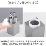 ソープディスペンサー 泡 ステンレス 通販 ソープボトル 容器 ボトル 泡ボトル 詰め替え容器 詰め替えボトル 詰め替え ハンドソープ 泡ソープ 石? 泡タイプ 北欧 韓国 手動 モダン