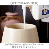 ソープディスペンサー 泡 おしゃれ 通販 ソープ ディスペンサー 泡ボトル 容器 ソープボトル ハンドソープディスペンサー 詰め替えボトル 詰め替え容器 手動 キッチン 台所 ハンドソープ