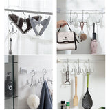 フックハンガー タコ足ハンガー 4脚 通販 収納用ハンガー フック式ハンガー タコ脚ハンガー 収納ハンガー 多脚ハンガー 多機能ハンガー マルチハンガー 多収納ハンガー タコ足 フック式