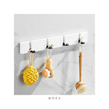 ウォールハンガー 折り畳み 4連 通販 壁掛けハンガー ハンガ ウォールフック フック 折り畳み式 可動式 壁掛けフック フリックフック コー掛け 帽子掛け 洋服掛け スーツ掛け