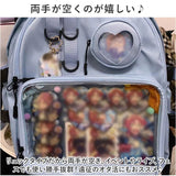 痛バッグ おしゃれ 通販 リュック 痛バック リュックサック バックパック クリアバッグ ビニールバッグ 透明 ぬいぐるみ 缶バッチ 推し活 バッグ 大きめ バック ビニールバック 収納