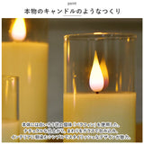 LED キャンドルライト 5本セット リモコン 通販 LEDキャンドルライト LEDキャンドル 蝋燭 ろうそく 照明 間接照明 デスクライト インテリアライト 装飾 5本 セット 癒し 防災