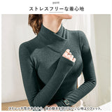 Vネック 長袖 Tシャツレディース 通販 カットソー トップス インナーウェア プルオーバー ロングＴシャツ 長袖シャツ ながそで 婦人服 無地 暖かい 重ね着 カジュアル スタイリッシュ