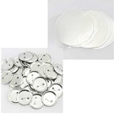 缶バッジ 44mm 100個 通販 缶バッチ 缶バッヂ 缶バッジマシーン用 パーツ 材料 素材 手作り 制作 缶 バッジ 推し活 推し ヲタバ 痛バ おた活 オタ活 贈り物 ギフト 名入れ おしゃれ