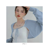 カーディガン ボレロ レディース 通販 カーデガン ニットカーディガン ボレロカーディガン 夏 春 薄手 長袖 羽織り 重ね着 きれいめ トップス 冷房対策 サマーカーディガン おしゃれ