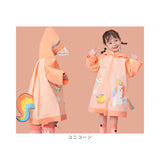 キッズ レインコート 子ども 通販 子供 レインウェア 男の子 女の子 リュック対応 ボタン 雨具 カッパ かっぱ 合羽 子供用 持ち運び 旅行 アウトドア 通園 通学 自転車 フード付き 可愛い