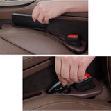 車 隙間収納 2個入り 通販 車用 カー用品 シートポケット 収納ボックス 隙間埋め シートサイドポケット 運転席 助手席 サイド収納ボックス 小物収納 落下防止 コンソール シートガード
