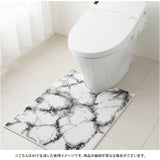 トイレマット おしゃれ ロング 通販 トイレ マット 足元マット 75×60 洗える 滑り止め 洗濯 胴長 丸洗い トイレファブリック トイレ用品 オシャレ 生活雑貨 インテリア 洗濯可