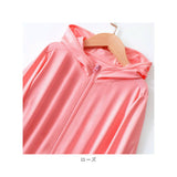 uvカット パーカー キッズ 通販 ラッシュガード ジップアップ ファスナー 長袖 羽織 羽織り 薄手 軽量 uv uv対策 吸水 速乾 ひんやり 接触冷感 親子ペア 子供 子ども こども 日焼け止め
