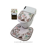 ムーミン トイレ グッズ 通販 トイレカバー セット 北欧 3点セット トイレマット 蓋カバー ふたカバー O型 U型 洗浄暖房型 ペーパーホルダー おしゃれ かわいい キャラクター MOOMIN 花柄