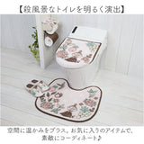ムーミン トイレ グッズ 通販 トイレ蓋カバー トイレフタカバー トイレふたカバー フタカバー 蓋 カバー O型 U型 洗浄暖房型 兼用 おしゃれ かわいい 北欧 キャラクター MOOMIN 花柄 お花