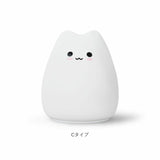 ナイトライト テーブルランプ ぷにぷに 通販 サイドランプ ランプ 卓上ライト テーブルライト 照明 間接照明 置物 置き物 ネコ型 ねこ型 コンパクト ベットサイド 癒し かわいい 可愛い
