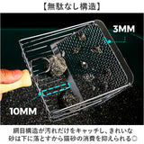 猫砂 トイレ スコップ 通販 猫砂スコップ シャベル 猫砂すくい トイレスコップ ネコトイレ用スコップ ステンレス製 ステンレス 猫用 ネコ ねこ ネコトイレ用 メッシュ 掛け式収納