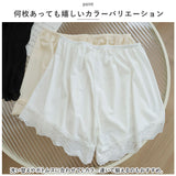 ペチパンツ レース 通販 ペチコートパンツ用 ペチコート パンツ インナーパンツ ショートパンツ アンダーウェア ランジェリー 下着 ルームウェア 肌着 婦人用 パンツ タップパンツ 無地