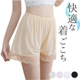 ペチパンツ レース 通販 ペチコートパンツ用 ペチコート パンツ インナーパンツ ショートパンツ アンダーウェア ランジェリー 下着 ルームウェア 肌着 婦人用 パンツ タップパンツ 無地