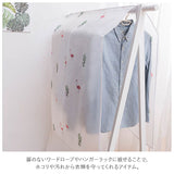 ハンガーラックカバー 通販 ハンガーカバー 洋服カバー カバー パイプハンガーカバー 衣類カバー 保護 整理 柄 防塵 防湿 幅 90cm 110cm インテリア 雑貨
