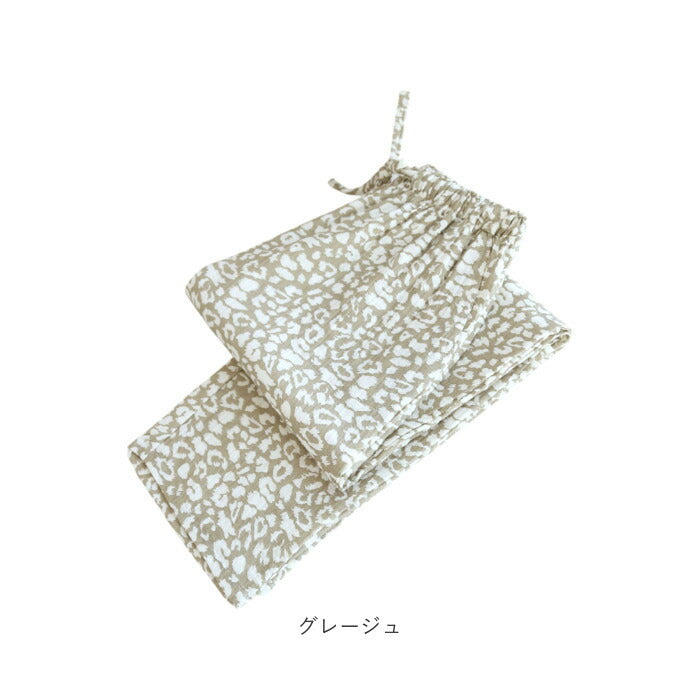 ルームパンツ ダブルガーゼ レディ−ス 通販 ルームウェア 部屋着 パジャマ ゆったり パンツ ロングパンツ さらさら サラサラ 長ズボン 通気性 保温性 ボトムス 吸湿性 肌触りが良い