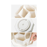 ペン立て 回転 通販 ペンスタンド 鉛筆立て 多機能 大容量 360°360度 おしゃれ 卓上収納 まわるペンホルダー 9ポケット パーティション プラスチック オフィス デスク 学習机