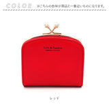 財布 レディース 二つ折り かわいい 通販 がま口折財布 がま口財布 がまぐち財布 折り財布 折財布 ミニ財布 ミニウォレット 二つ折り財布 さいふ サイフ PUレザー おしゃれ 大容量 女の子