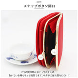 財布 レディース 二つ折り かわいい 通販 がま口折財布 がま口財布 がまぐち財布 折り財布 折財布 ミニ財布 ミニウォレット 二つ折り財布 さいふ サイフ PUレザー おしゃれ 大容量 女の子