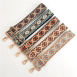 ショルダーストラップ バッグ 刺繍 通販 ショルダーベルト バッグ用 幅広 太め バック バック用 ショルダーストラップのみ 交換用 付け替えベルト エスニック 肩掛け 斜めがけ おしゃれ