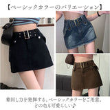 ミニスカート レディース ベルト付き 通販 ミニスカ タイトスカート タイト スカート ショートスカート スカートレディース ミニ チラ見せ防止 短い ショート ショート丈 ベルト レトロ