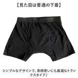 尿漏れパンツ メンズ 通販 ボクサーパンツ 吸水パンツ 失禁パンツ 男性 失禁 ちょい漏れ 尿もれ インナー 快適 下着 残尿 軽失禁 メンズインナー アンダーウェア 介護 パンツ 旅行