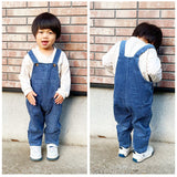 キッズ オーバーオール 長ズボン ベビー 通販 オーバーオール パンツ オールインワン 子供服 女の子 男の子 子供 幼児 こども 子ども ゆったり ワイド コーデュロイ 秋 冬 無地 シンプル