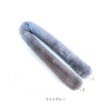 ショルダーストラップ 太め バッグ用 通販 ショルダーベルト 肩掛けベルト ストラップ もこもこ バッグストラップ 付け替え カバン用ショルダーベルト フェイクファー 斜め掛け