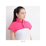 肩 暖 ウォーマー 通販 首 温める 肩当て 首暖め 着る毛布 あったかグッズ 寝具 冷え対策 綿100% 冬 洗濯機丸洗い 肩温泉 眠れる ギフト 贈り物