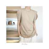 カットソー 半袖 レディース 通販 バルーンスリーブ パフスリーブ ぽわん袖 ポワン袖 トップス tシャツ レディーストップス きれいめ 無地 シンプル かわいい 可愛い 上品 エレガント