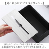 ティッシュボックス 蓋付 通販 ティッシュケース ボックスティッシュケース ティッシュボックスケース ティッシュカバー ティッシュ入れ ティッシュ モダン 北欧 ステンレス