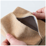 ティッシュケース コットン リネン 和風 通販 綿 麻 ティッシュボックス ティッシュカバー ティッシュ ケース ボックス カバー 無地 シンプル 布 リビング テーブル ファブリック