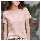 tシャツ レディース 半袖 通販 半袖tシャツ カットソー Tシャツ シャツ トップス きれいめ おしゃれ カジュアル シンプル 無地 インナー 白 ホワイト ピンク パープル ブルー 青