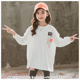 キッズ シャツ 長袖 通販 ロンt tシャツ カットソー トップス ジュニア 子供服 子ども服 女の子 男の子 ガールズ ボーイズ おしゃれ かわいい こども 白 小学生 中学生 120 130 140 150