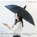 雨傘 レディース 長傘 おしゃれ 楽天 16本骨傘 ジャンプ傘 傘 かさ カサ カバー付き傘 メンズ シンプル 通勤 通学 雨 梅雨 ショッピング スライドケース 濡れない 便利 機能 車 電車