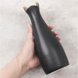 花瓶 ねこ型 通販 フラワーベース 花びん 一輪挿し 花器 花 はな フラワー 花束 生花 北欧 可愛い かわいい ねこ 猫 ネコ モチーフ ドライフラワー 動物 アニマル アニマル型 リビング